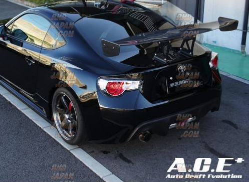 Auto Craft Evolution A.C.E 3D GT Wing Carbon Fiber - BRZ ZC6 86